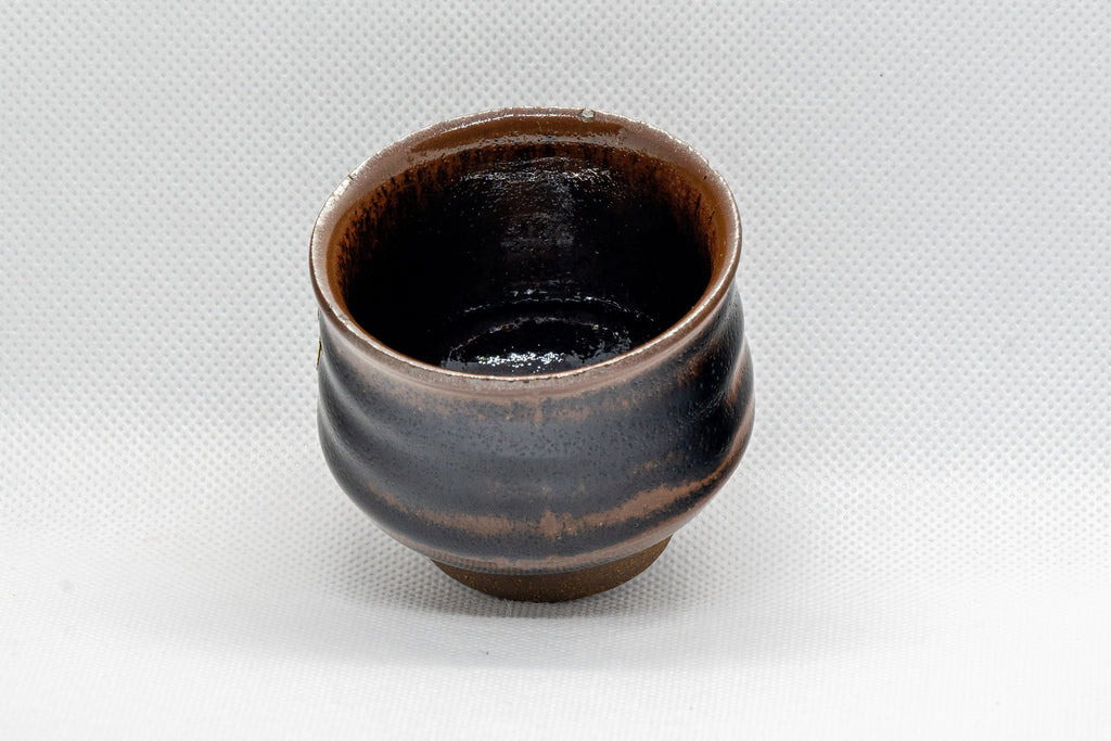 Japanese Teacup - 丹彩 Tenmoku Glazed Guinomi - 65ml