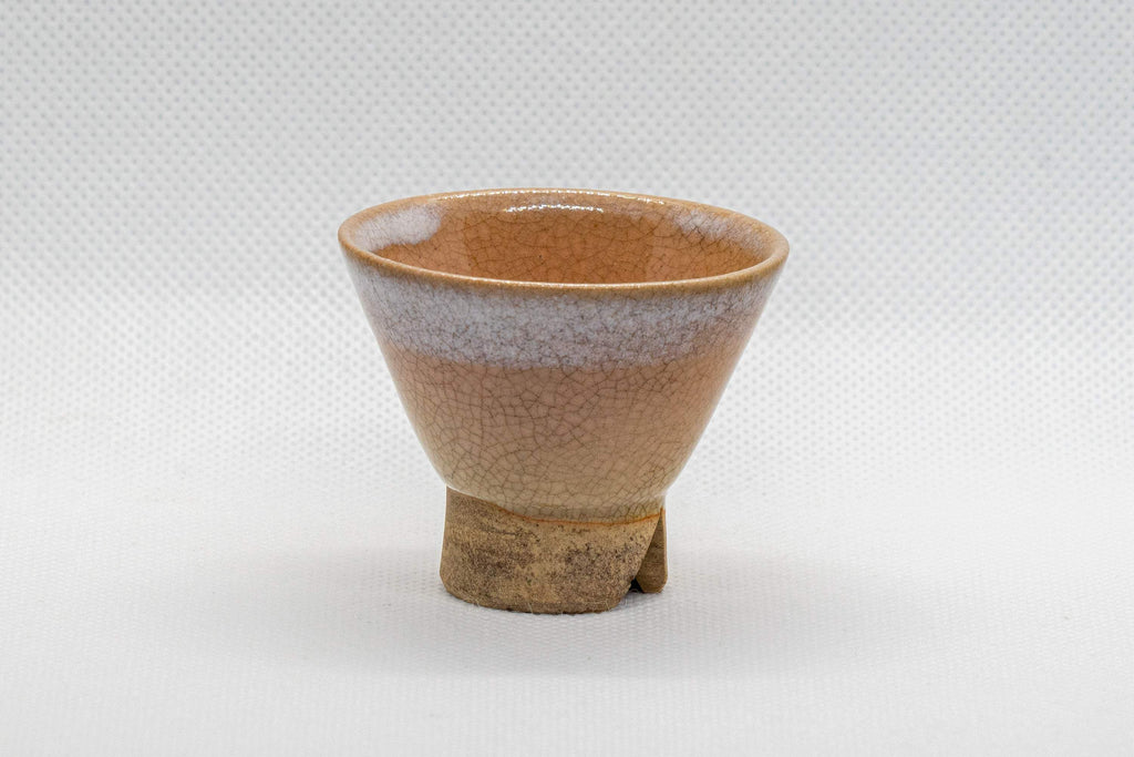 Japanese Teacup - Asagao-gata Hagi-yaki Gyokurowan - 25ml