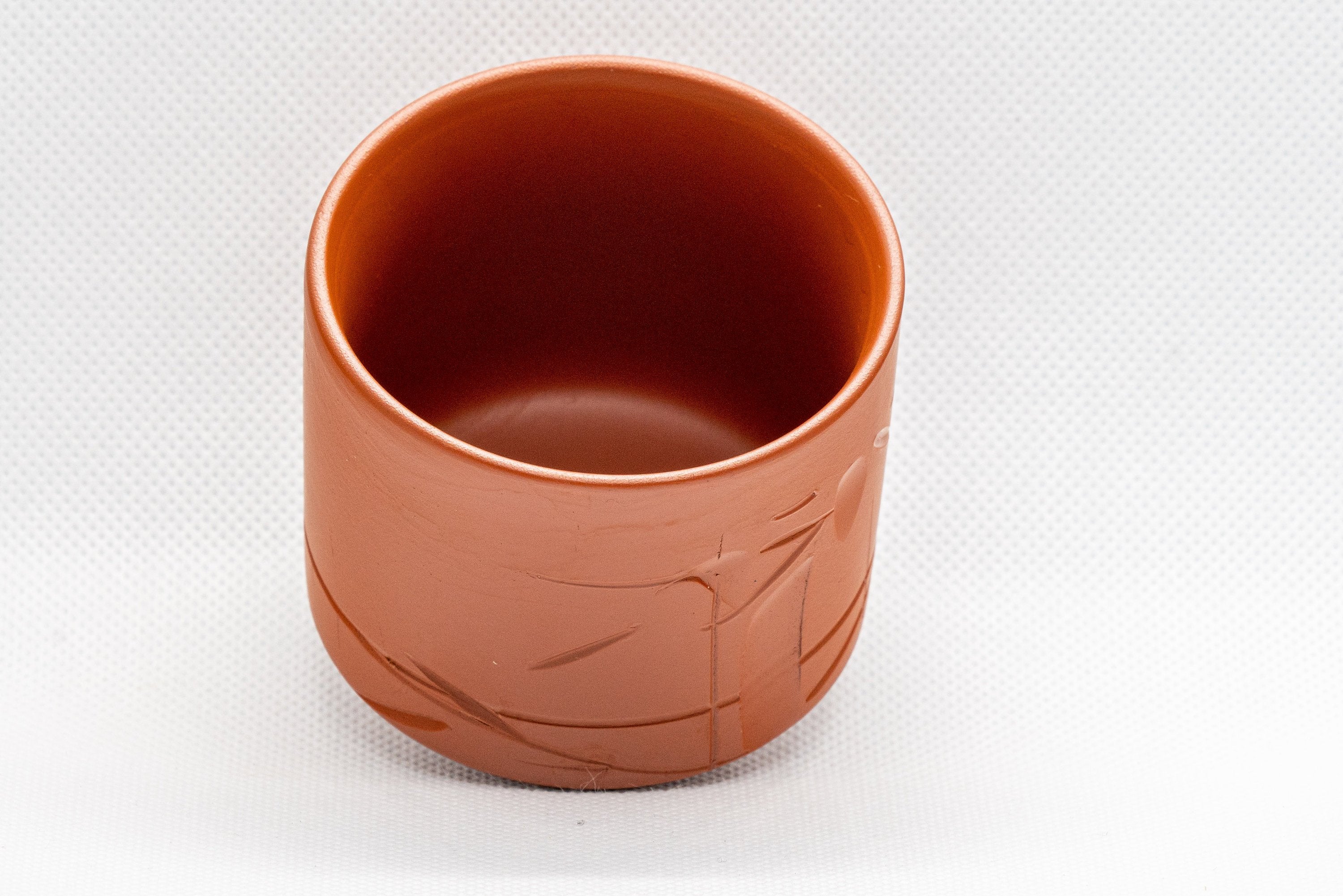 Japanese Teacup - Bamboo Tsutsu-gata Tokoname-yaki Yunomi - 140ml