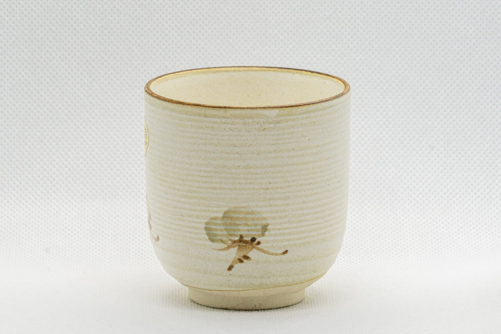 Japanese Teacup - Tsutsu-gata Kiyomizu-yaki Yunomi - 140ml