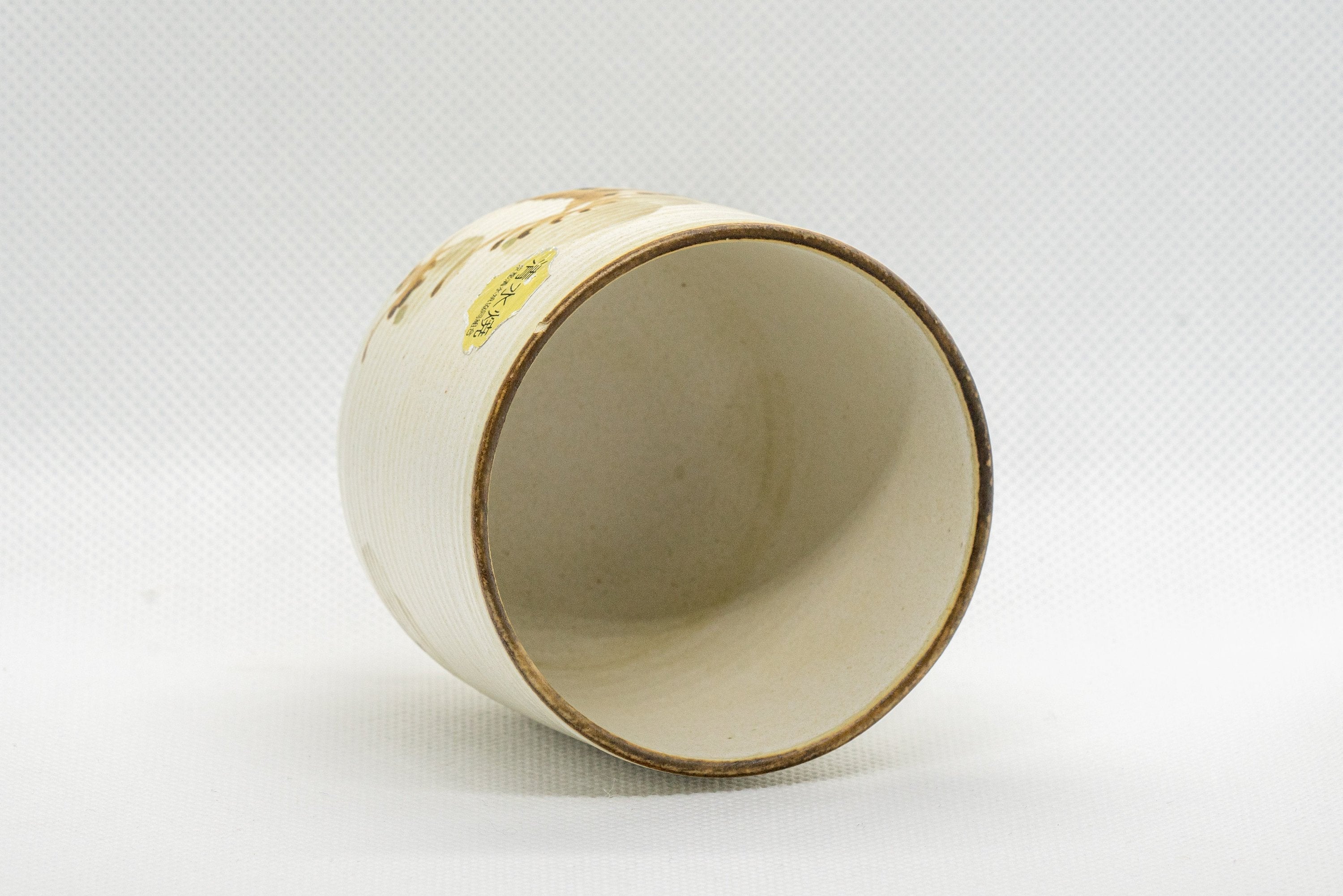 Japanese Teacup - Tsutsu-gata Kiyomizu-yaki Yunomi - 140ml