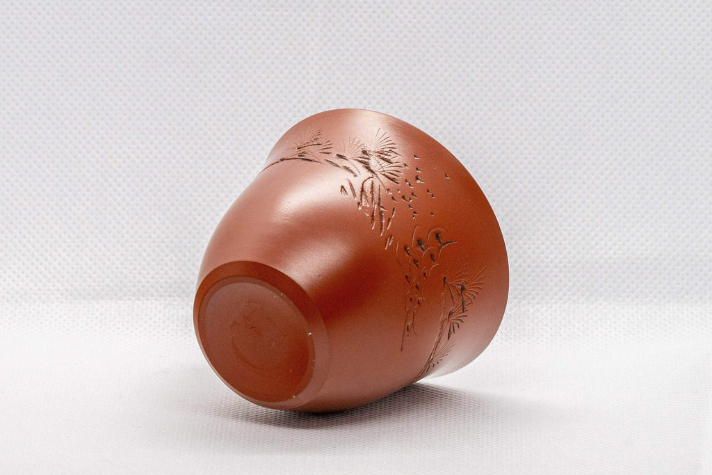 Japanese Teacup - Floral Tokoname-yaki Yunomi - 75ml