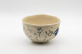 Japanese Matcha Bowl - Hiragana Calligraphy Wan-nari Chawan - 375ml