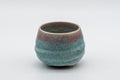 Japanese Teacup - Turquoise Obori Soma-yaki Guinomi - 55ml