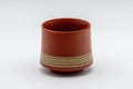 Japanese Teacup - Striped Tokoname-yaki yunomi - 115ml