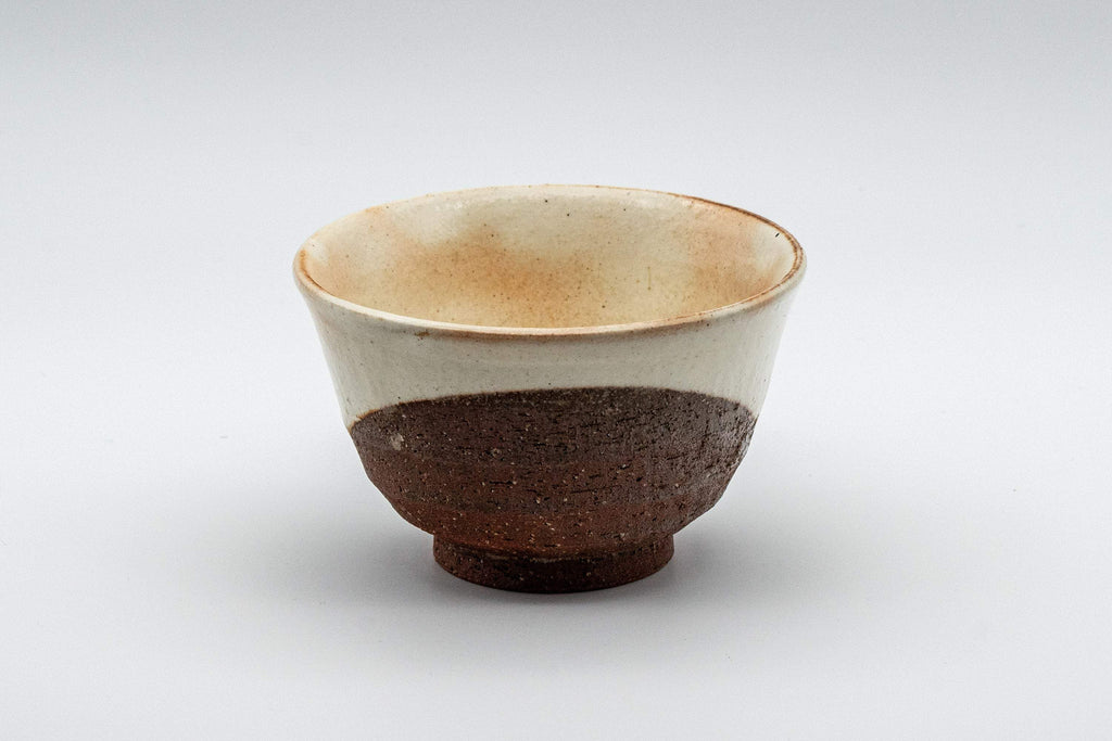 Japanese Teacup - Floral Stoneware Yunomi - 160ml