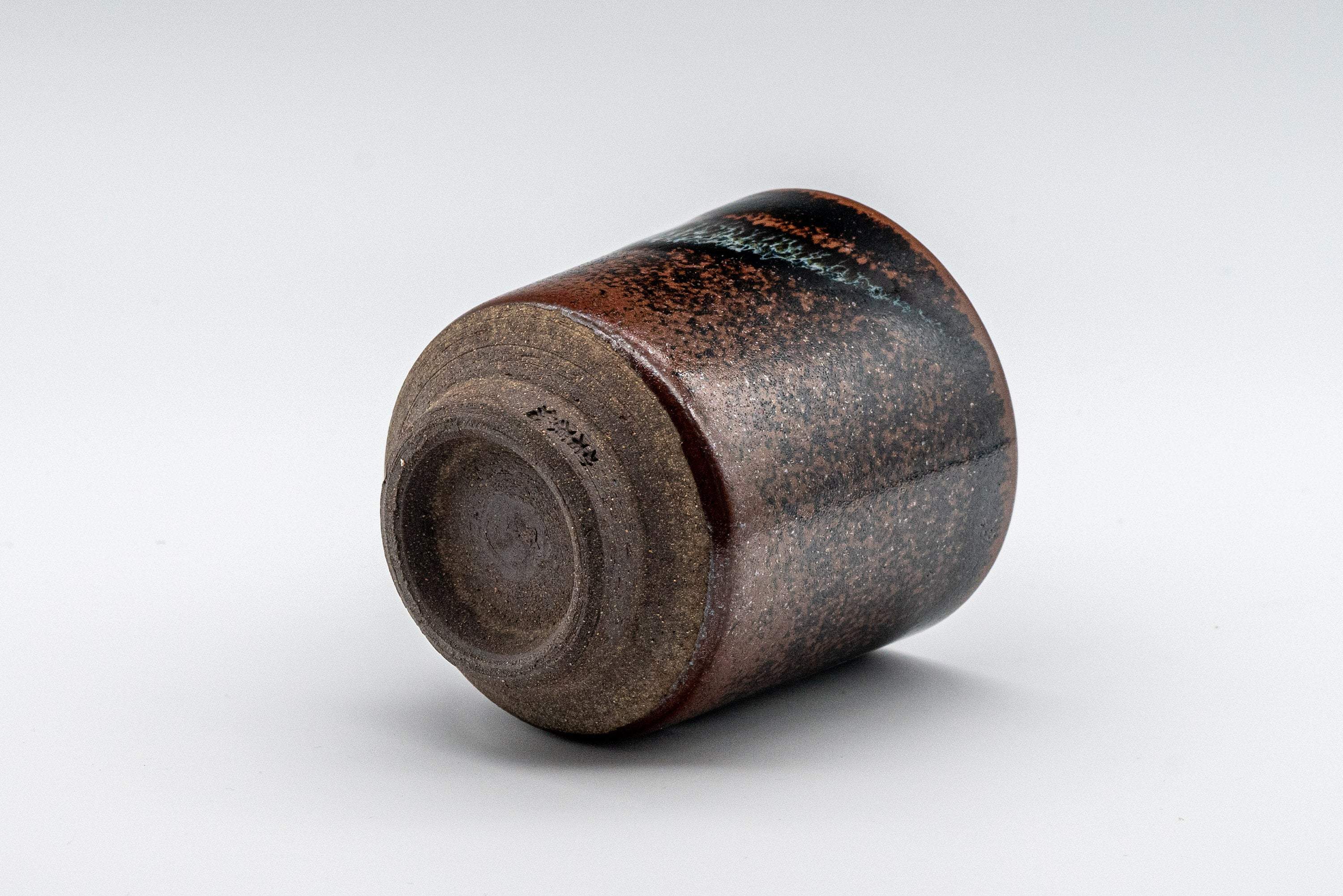 Japanese Teacup - Drip Glazed Tsutsu-gata Koishiwara-yaki Yunomi - 135ml