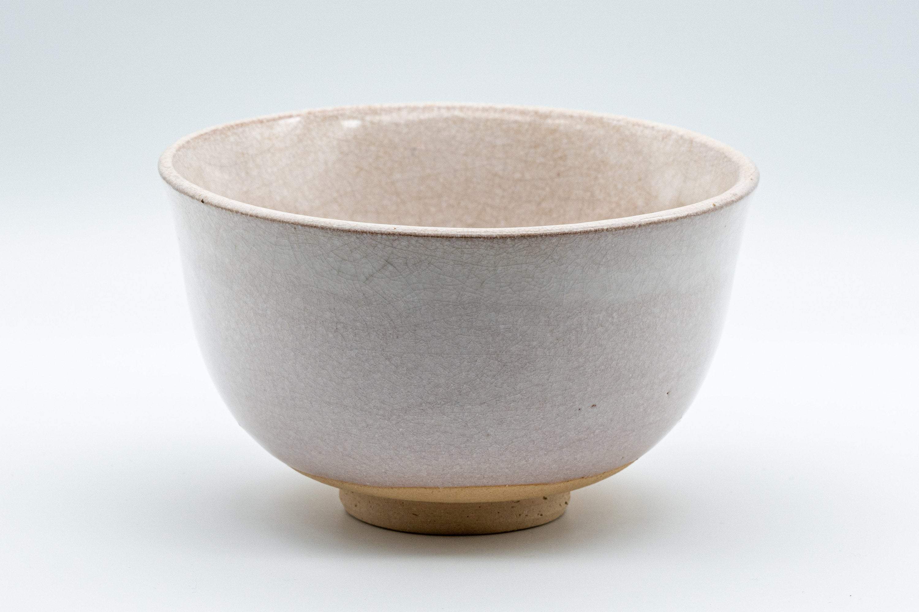 Japanese Matcha Bowl - Drip Glazed Hatazori-gata Chawan - 400ml