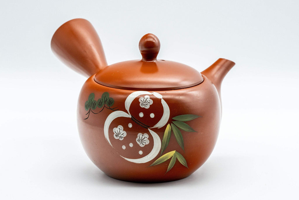 Japanese Kyusu - 富仙窯 Maru-gata Tokoname-yaki Teapot - 375ml