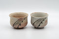 Japanese Teacups - Pair of Curvy Yunomi - 100ml