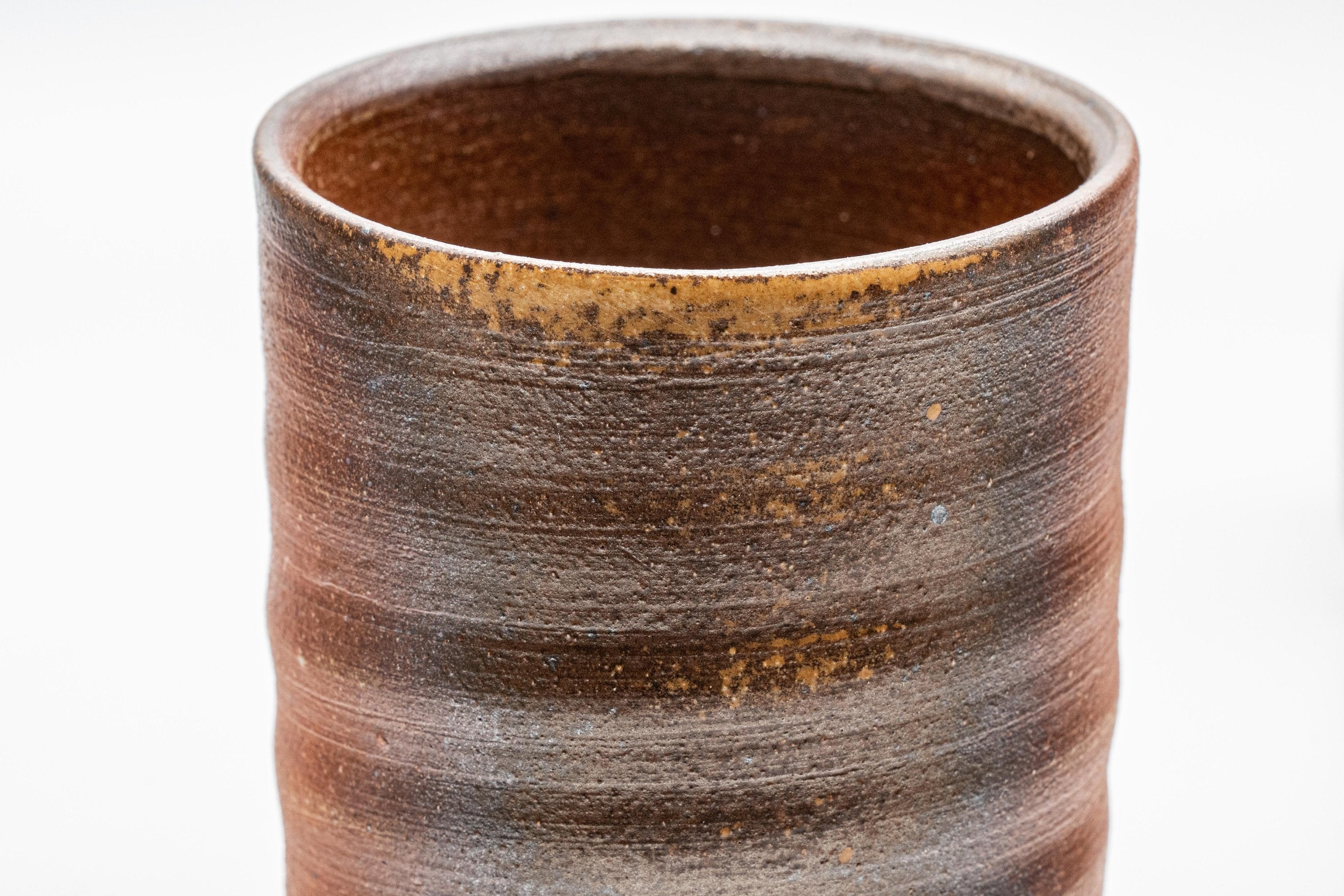 Japanese Teacup - Tsutsu-gata Bizen-yaki Yunomi - 160ml