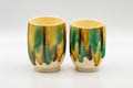 Japanese Teacups - Couple's Pair of 秀 Meoto Yunomi - 150ml