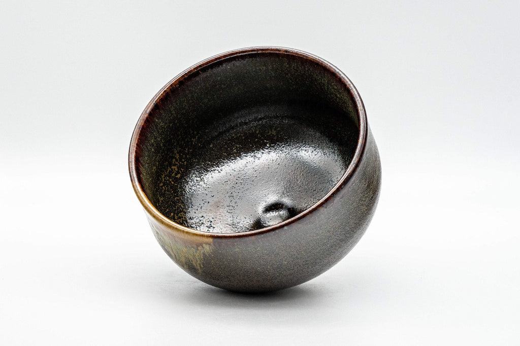 Japanese Matcha Bowl - Drip Glazed Hantsutsu-gata Chawan - 500ml