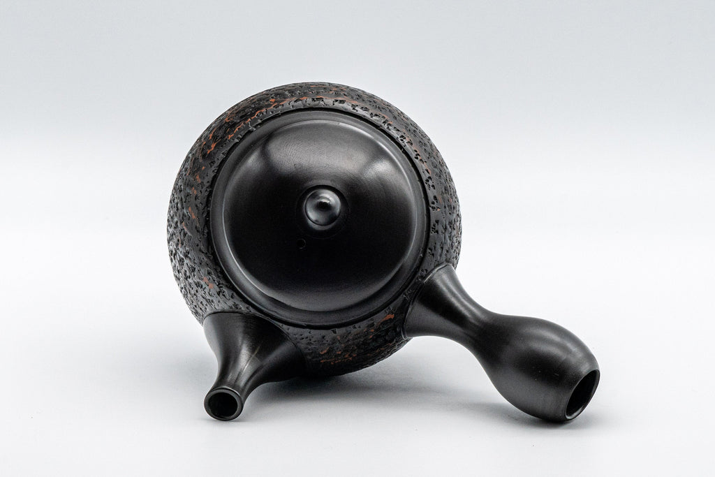 Japanese Kyusu - 加藤忠臣 Tadaomi Kato 香臣窯 Koushin Kiln Kurodei Tokoname-yaki Debeso Teapot - 250ml