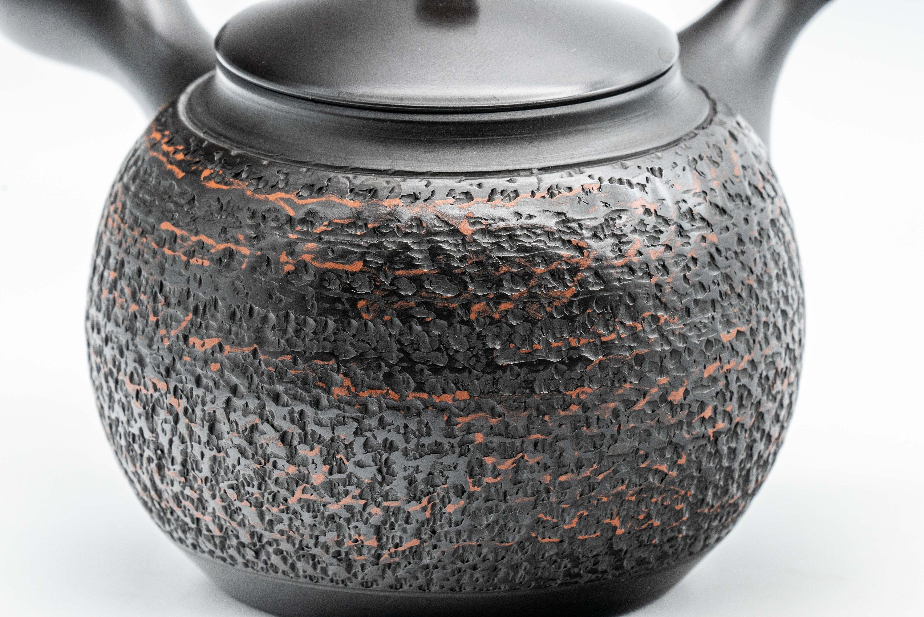 Japanese Kyusu - 加藤忠臣 Tadaomi Kato 香臣窯 Koushin Kiln Kurodei Tokoname-yaki Debeso Teapot - 250ml