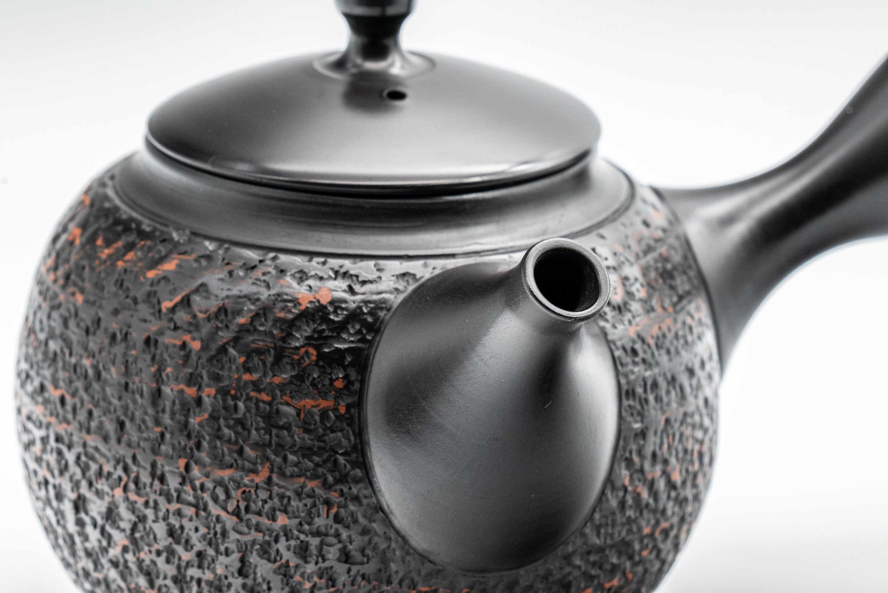 Japanese Kyusu - 加藤忠臣 Tadaomi Kato 香臣窯 Koushin Kiln Kurodei Tokoname-yaki Debeso Teapot - 250ml