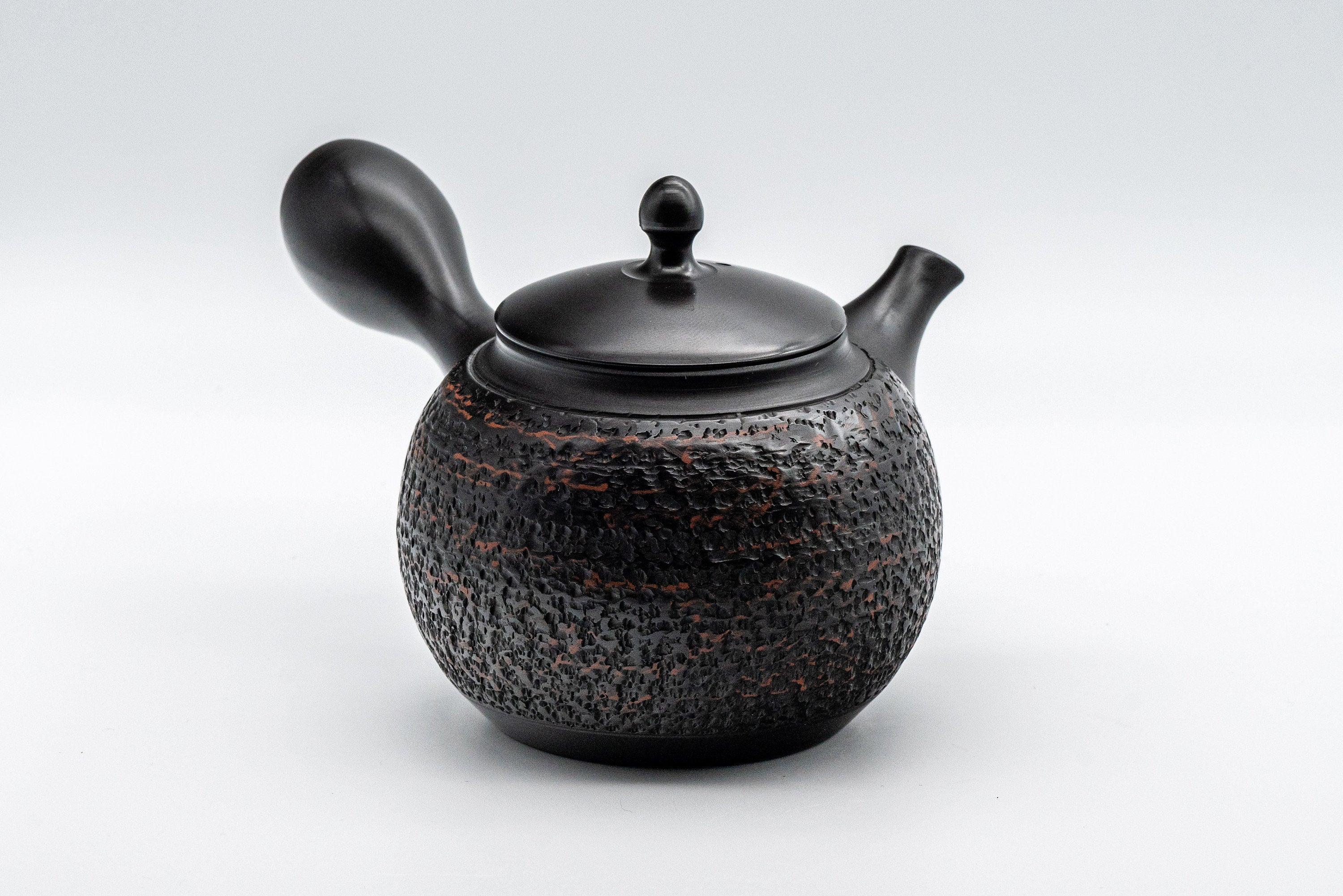 Japanese Kyusu - 加藤忠臣 Tadaomi Kato 香臣窯 Koushin Kiln Kurodei Tokoname-yaki Debeso Teapot - 250ml
