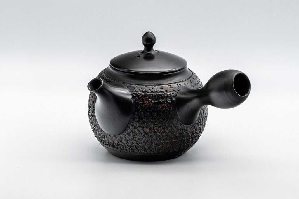 Japanese Kyusu - 加藤忠臣 Tadaomi Kato 香臣窯 Koushin Kiln Kurodei Tokoname-yaki Debeso Teapot - 250ml