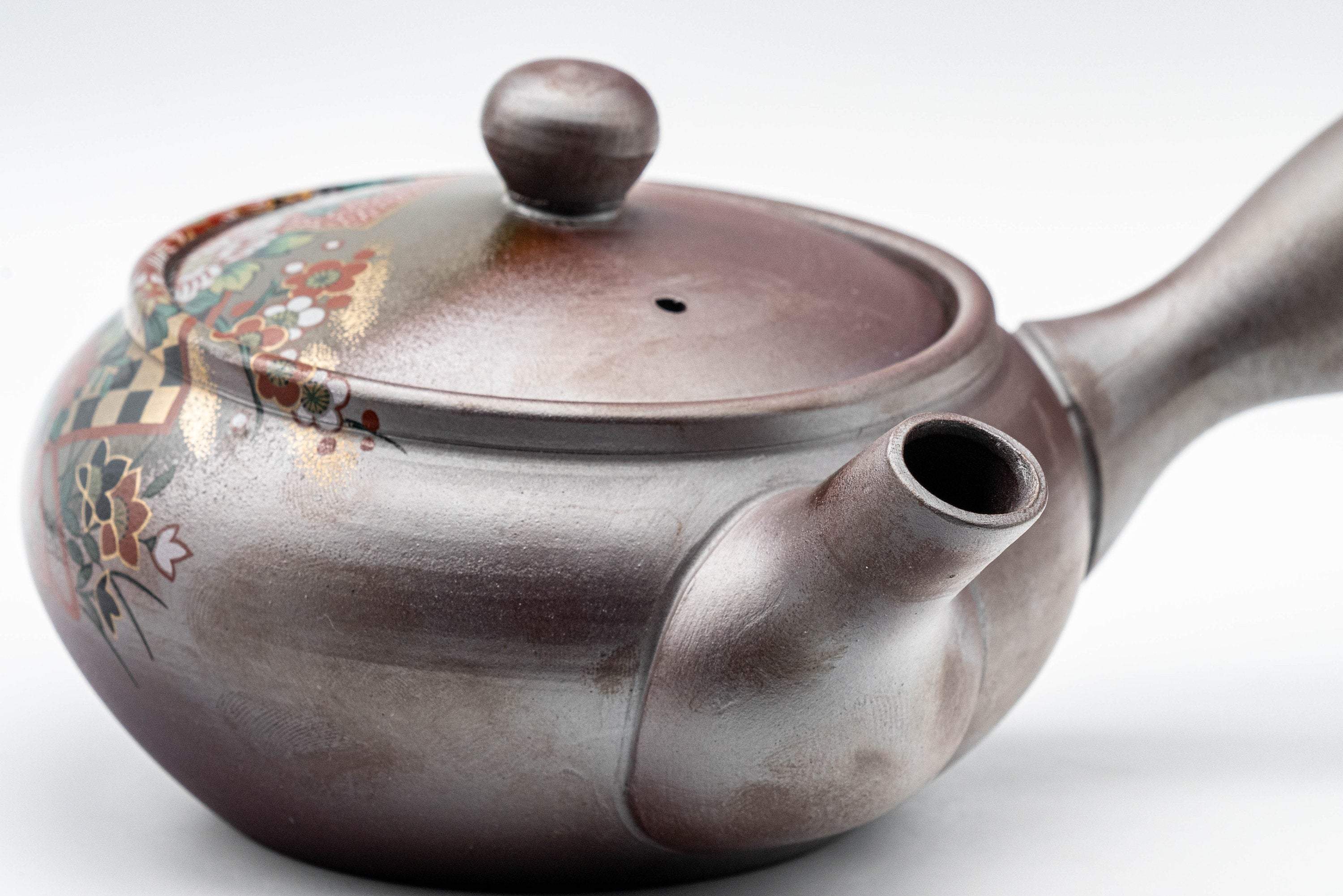 Japanese Kyusu - 阿久津 Banko-yaki Nozomi-style Teapot - 330ml