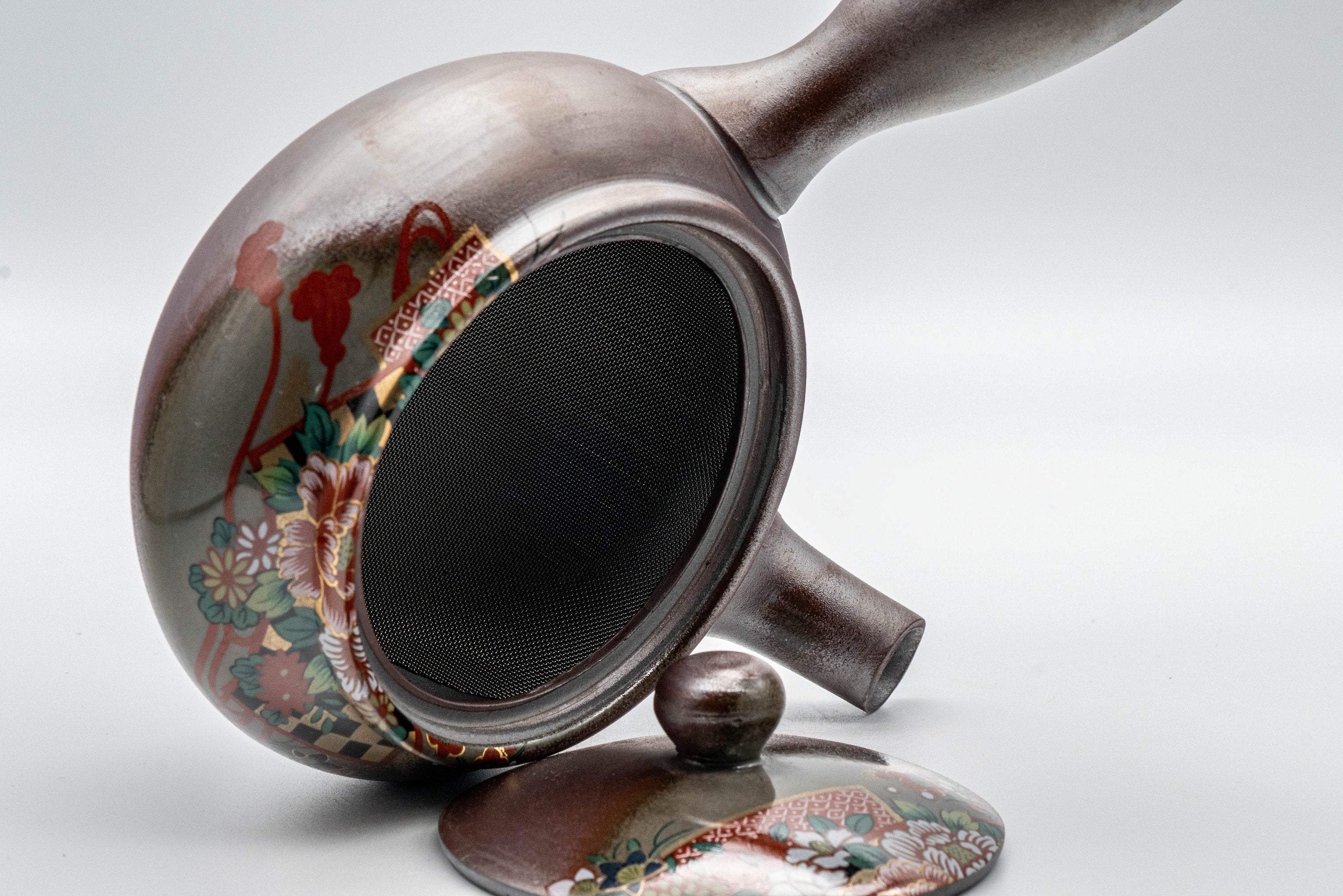 Japanese Kyusu - 阿久津 Banko-yaki Nozomi-style Teapot - 330ml