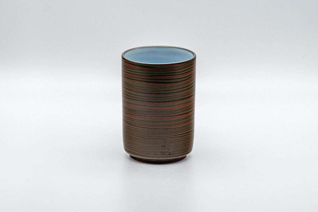Japanese Teacup - 雲仙窯 Unzen Kiln Nerikomi Tokoname-yaki Yunomi - 180ml