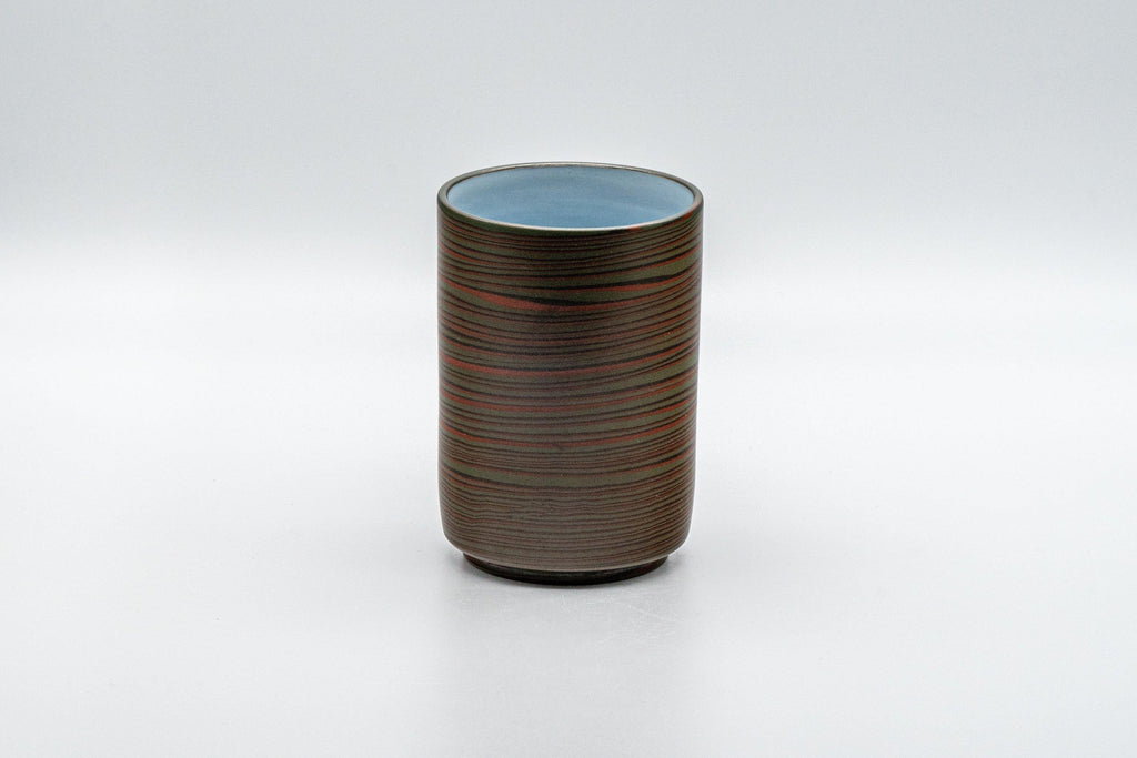 Japanese Teacup - 雲仙窯 Unzen Kiln Nerikomi Tokoname-yaki Yunomi - 180ml