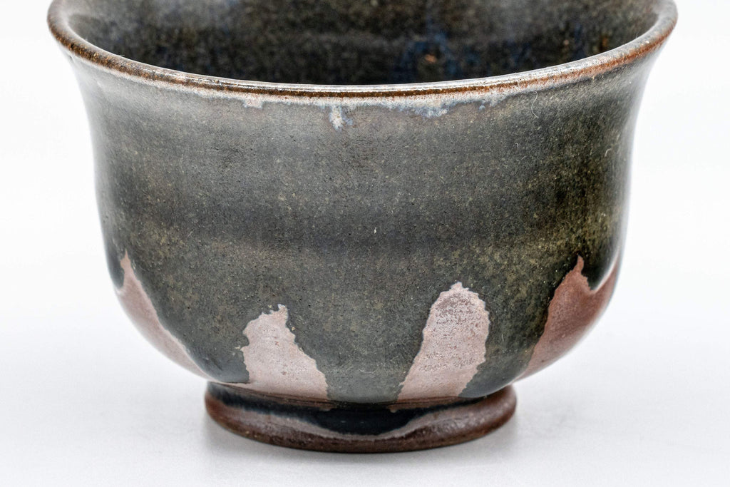 Japanese Teacup - Drip-glazed Yunomi - 125ml