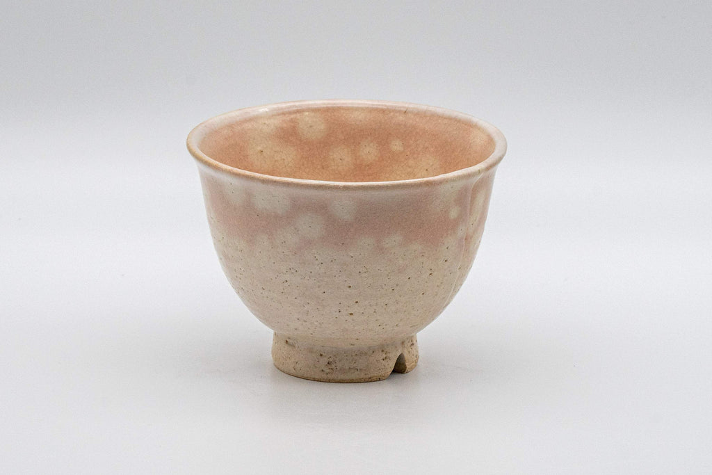 Japanese Teacups - Set of 3 Gohonte Hagi-yaki Yunomi - 140ml