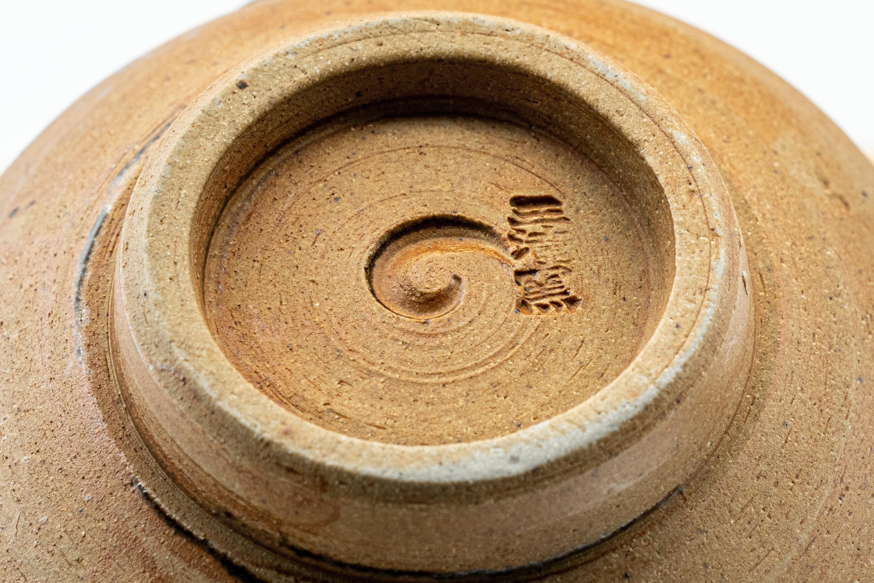 Japanese Yuzamashi - 三滝窯 Half-glazed Katakuchi - 160ml