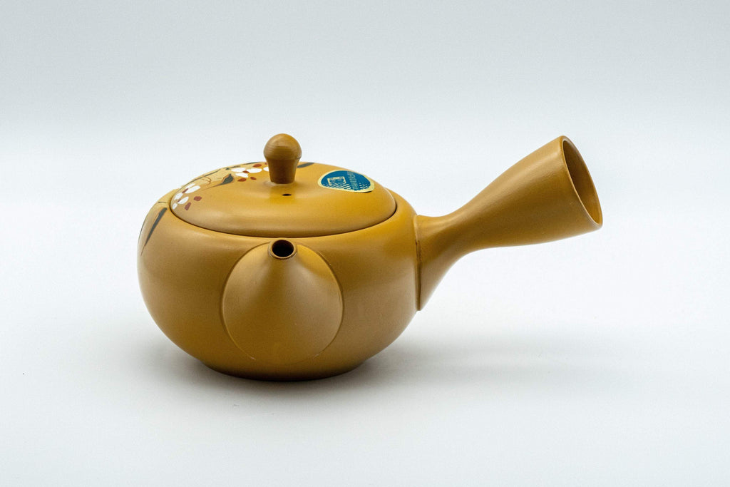 Japanese Kyusu - 高資窯 Takasuke Kiln - Sasame Filter Tokoname-yaki Teapot - 250ml