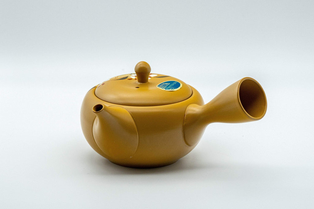 Japanese Kyusu - 高資窯 Takasuke Kiln - Sasame Filter Tokoname-yaki Teapot - 250ml