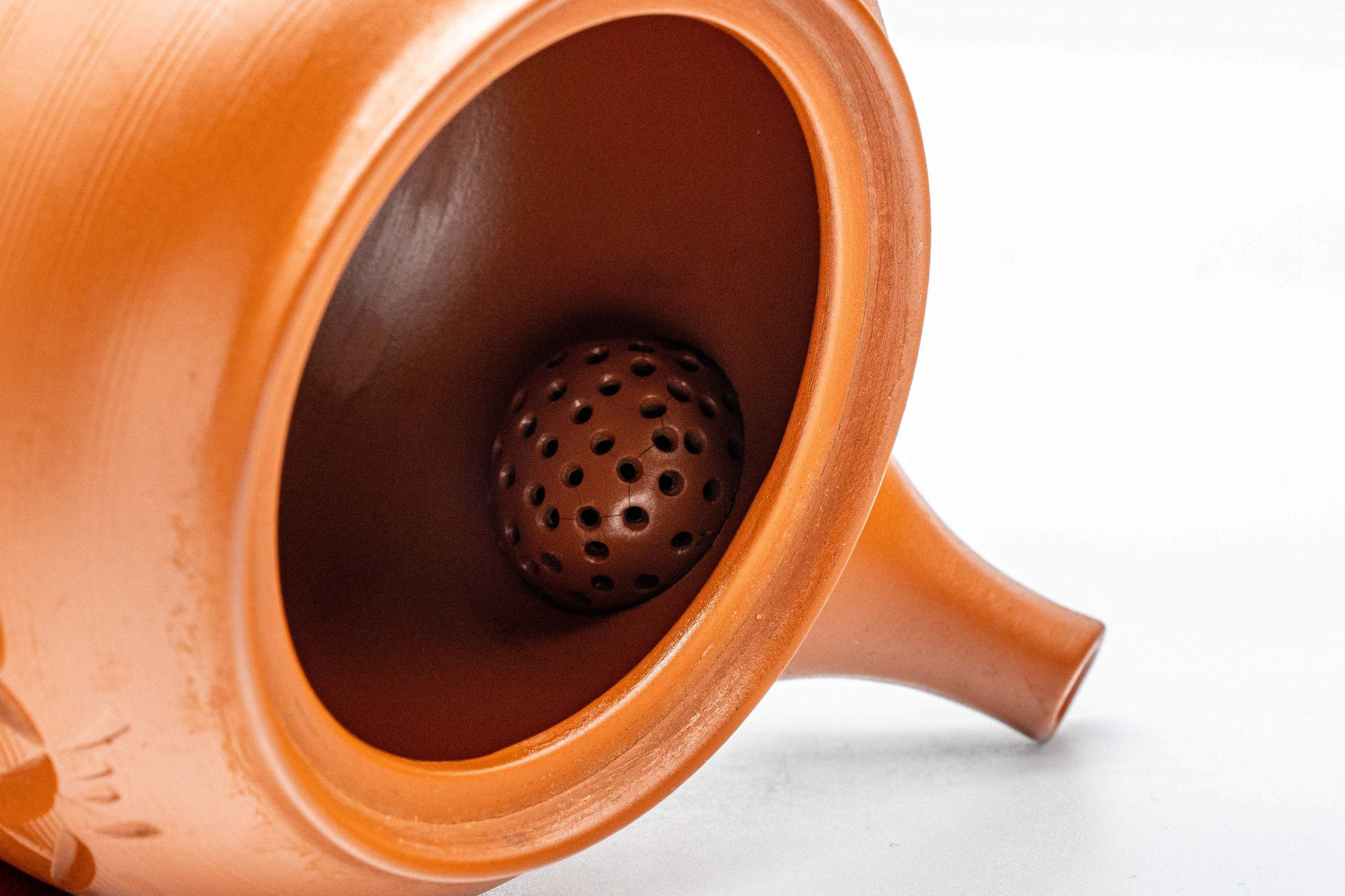 Japanese Kyusu - Bamboo Tokoname-yaki Debeso Teapot - 325ml
