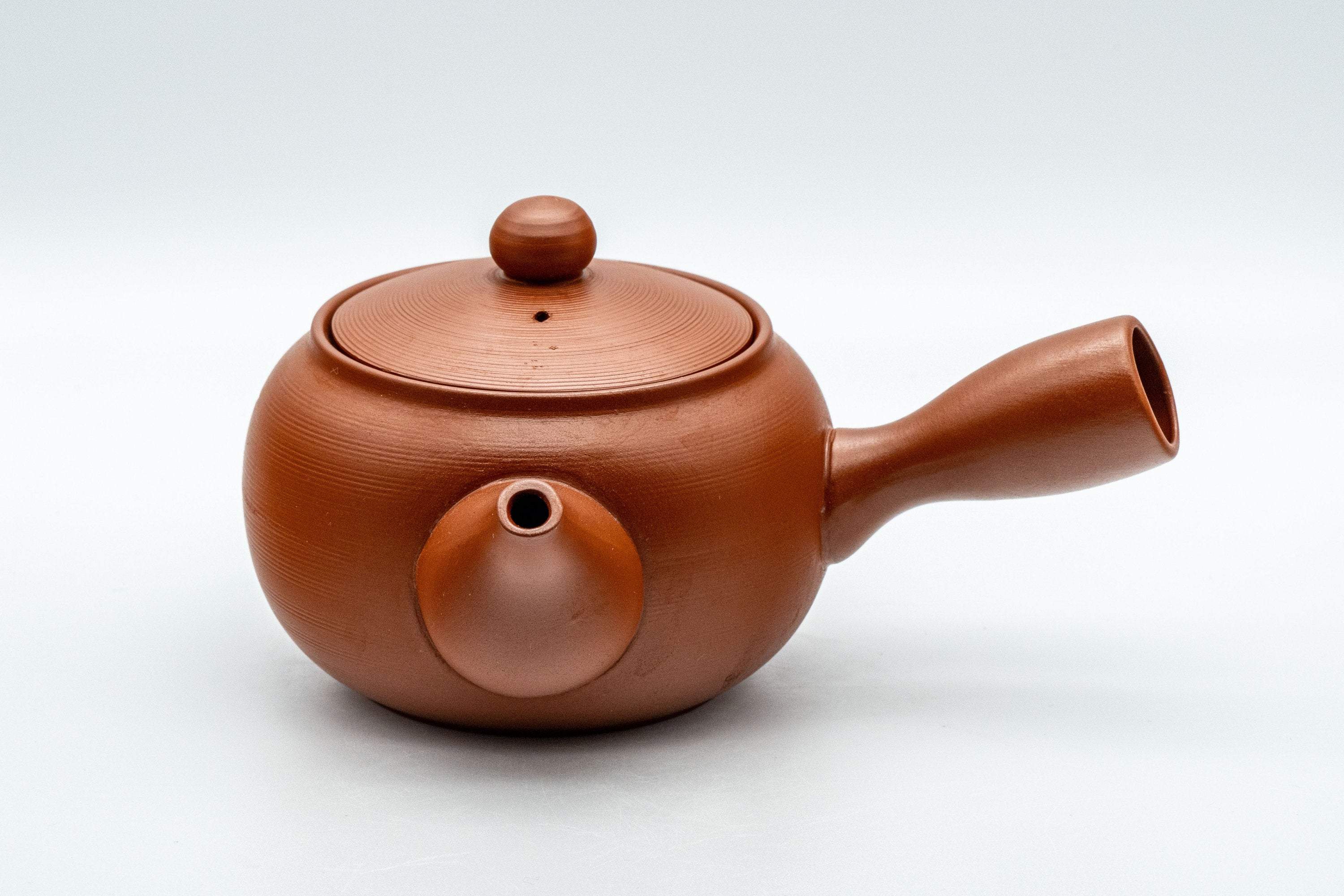 Japanese Kyusu - Bamboo Tokoname-yaki Debeso Teapot - 325ml