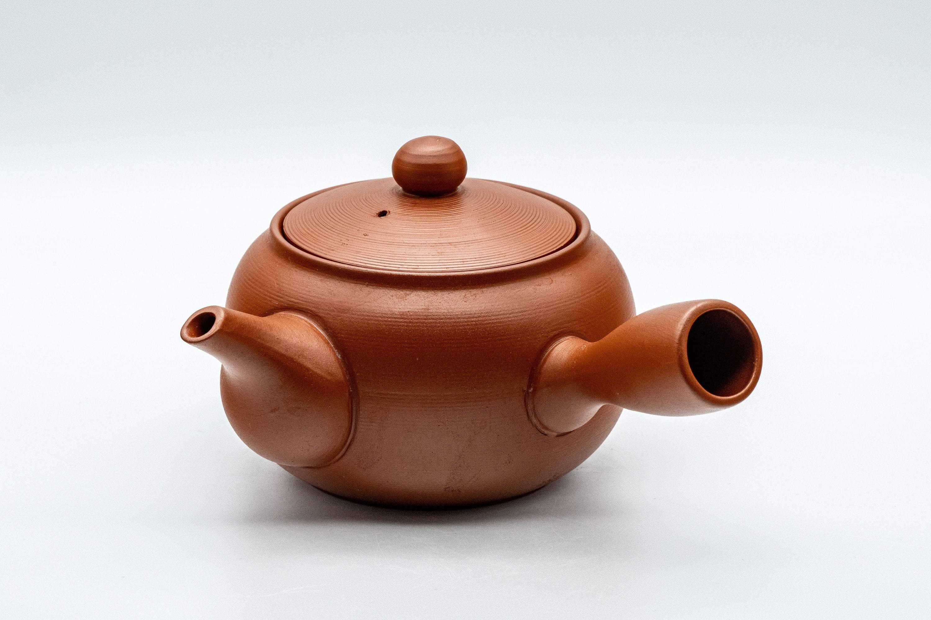 Japanese Kyusu - Bamboo Tokoname-yaki Debeso Teapot - 325ml