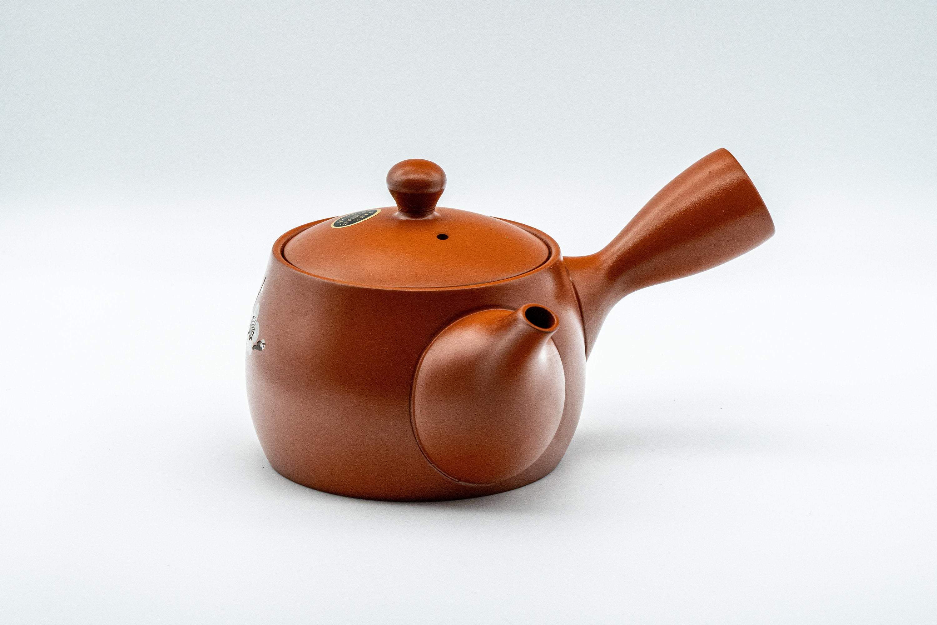 Japanese Kyusu - 高用 Plum Blossom Tokoname-yaki Teapot - 375ml