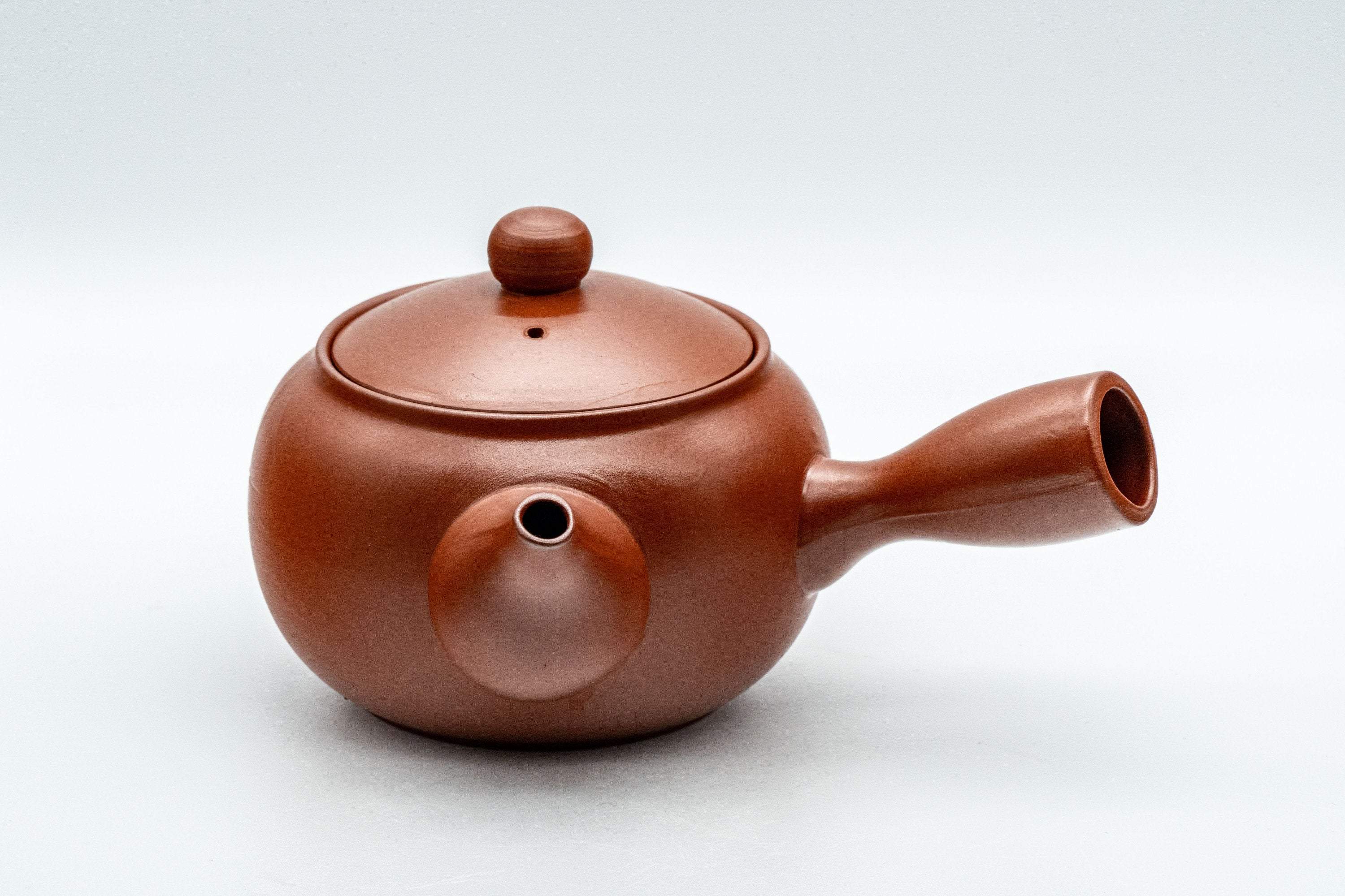 Japanese Kyusu - Maru-gata Tokoname-yaki Debeso Teapot - 275ml
