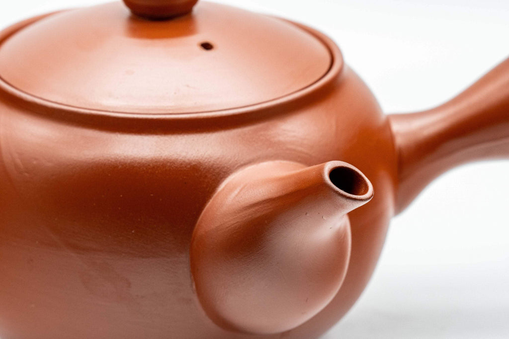 Japanese Kyusu - Maru-gata Tokoname-yaki Debeso Teapot - 275ml