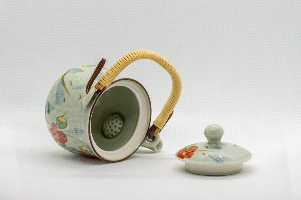Japanese Dobin - Small Floral Top-handle Teapot - 90ml