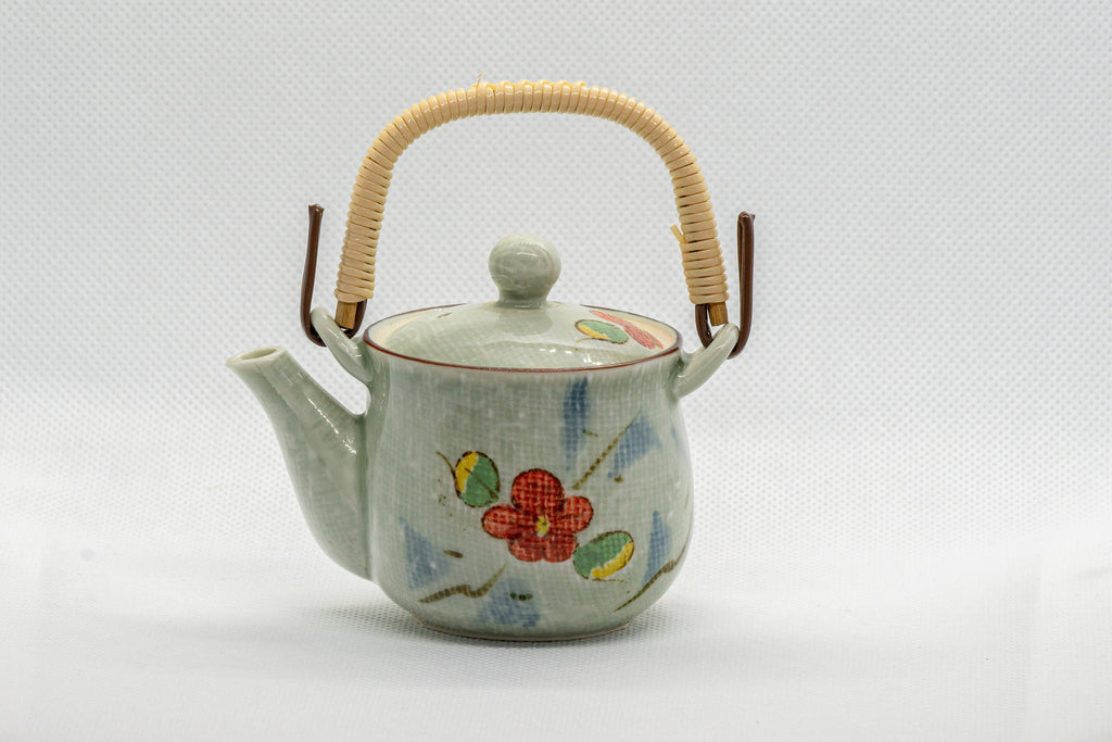 Japanese Dobin - Small Floral Top-handle Teapot - 90ml