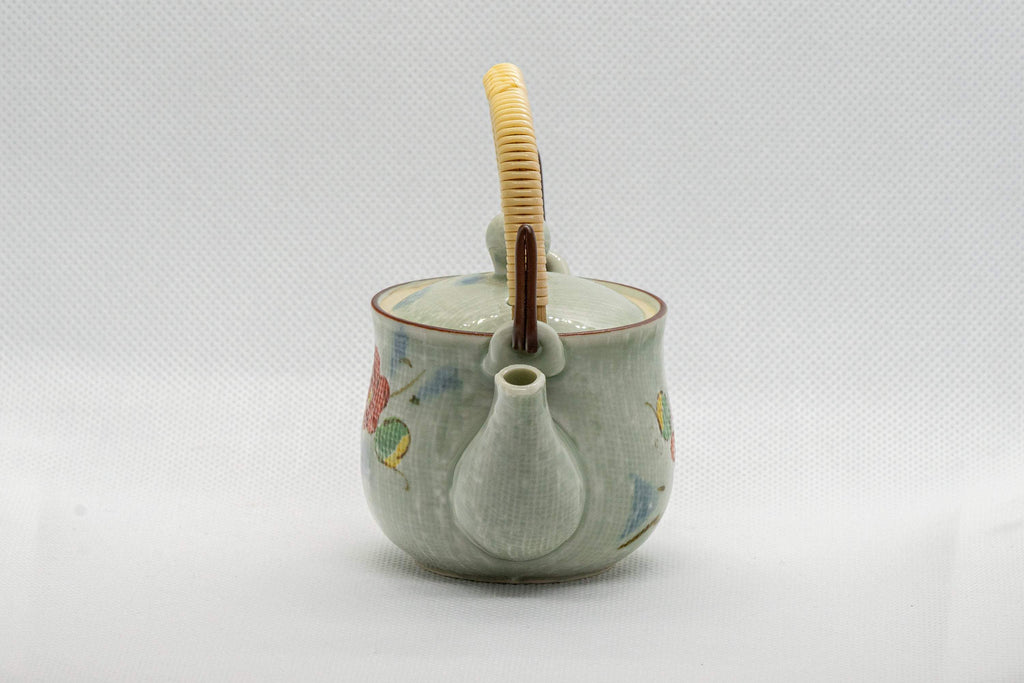 Japanese Dobin - Small Floral Top-handle Teapot - 90ml