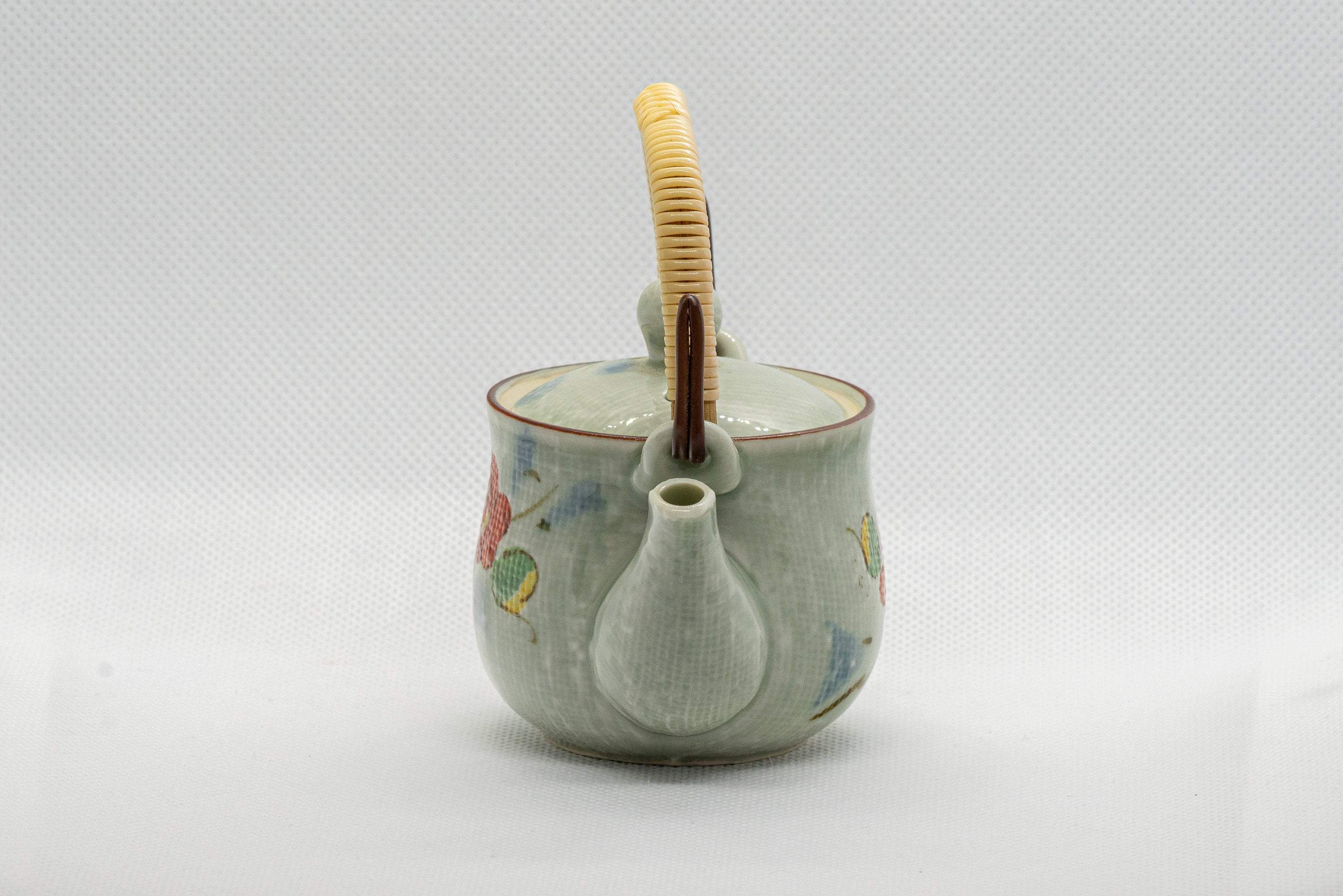 Japanese Dobin - Small Floral Top-handle Teapot - 90ml