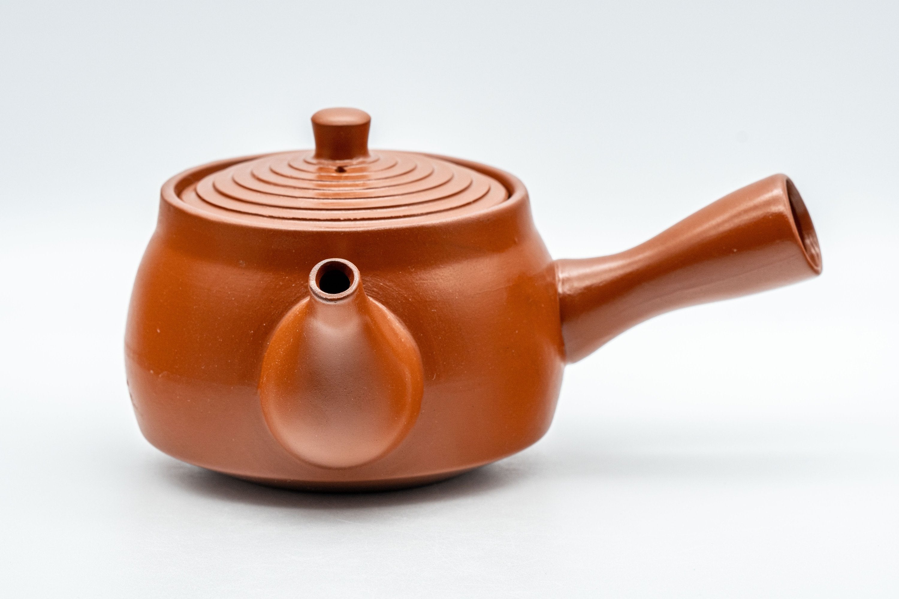 Japanese Tea Set - Tokoname-yaki Debeso Kyusu with 5 Yunomi