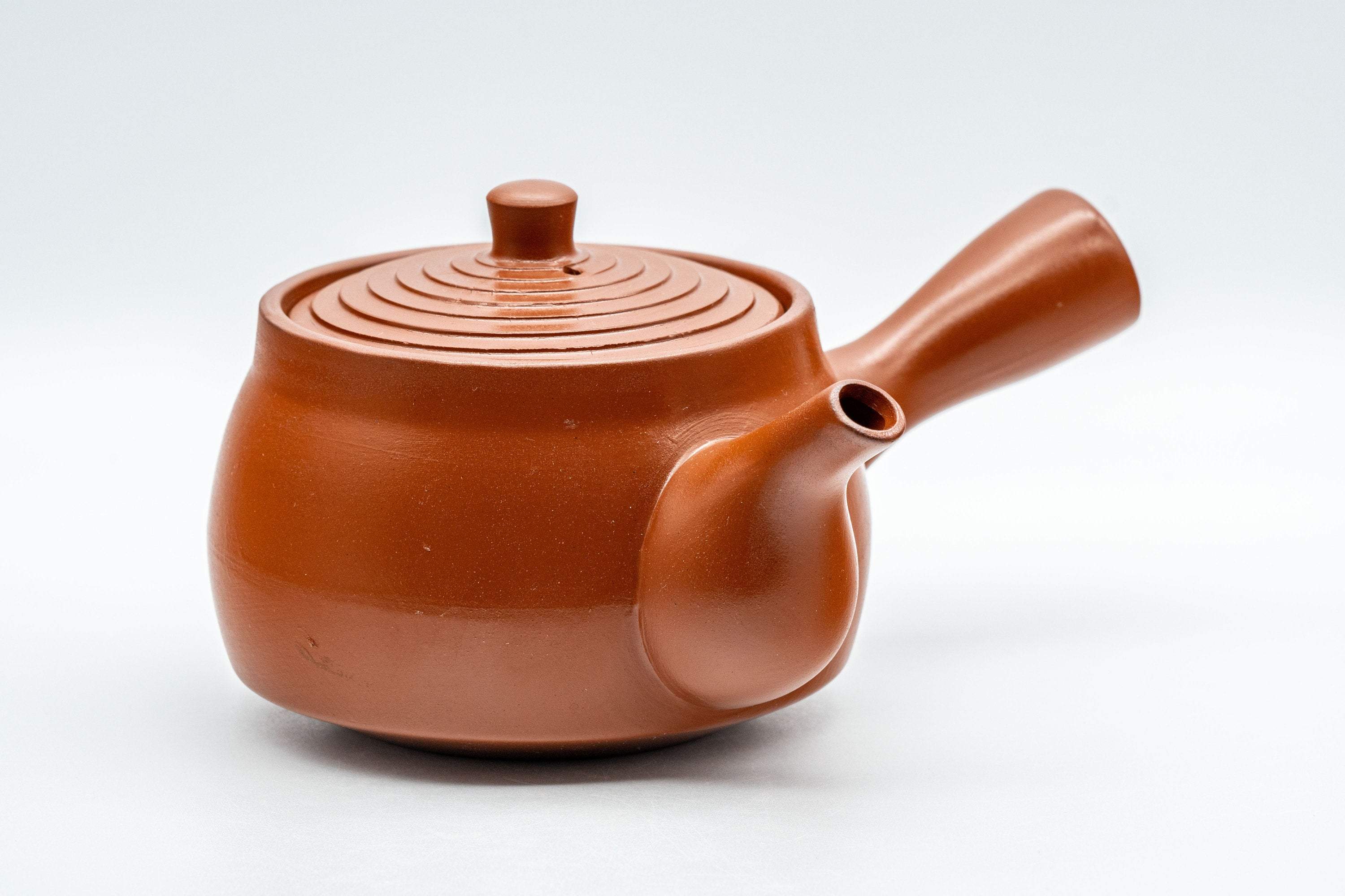 Japanese Tea Set - Tokoname-yaki Debeso Kyusu with 5 Yunomi