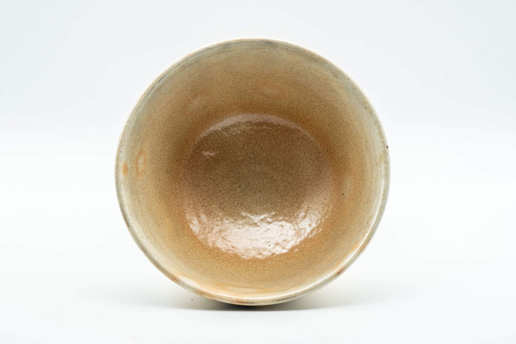 Japanese Matcha Bowl - Gohonte Glazed Hatazori-gata Hagi-yaki Chawan - 400ml