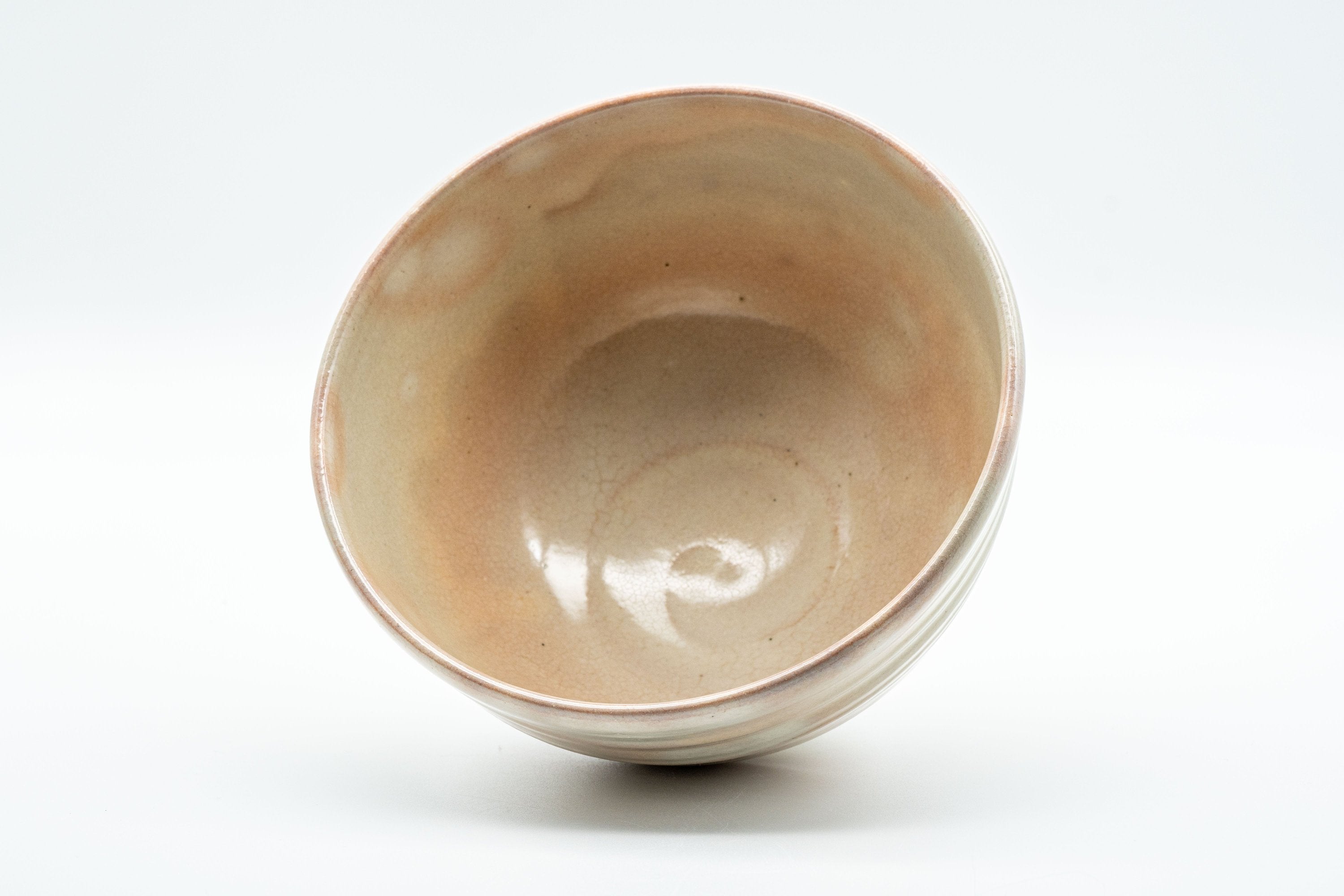 Japanese Matcha Bowl - Gohonte Wan-nari Hagi-yaki Chawan - 450ml