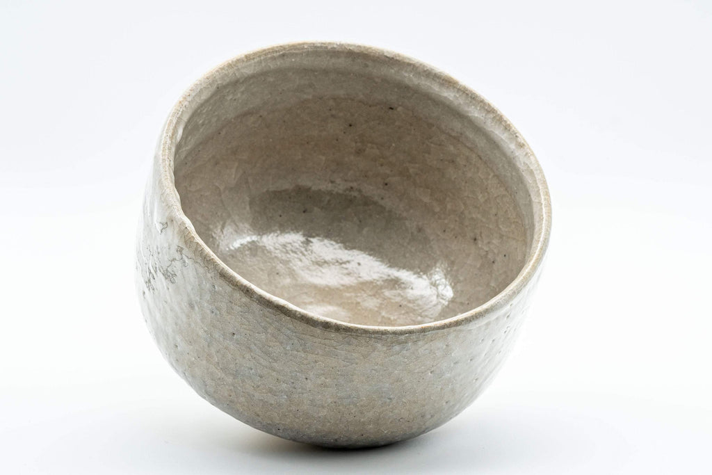 Japanese Matcha Bowl - Large Grey Glazed Hantsutsu-gata Chawan - 600ml