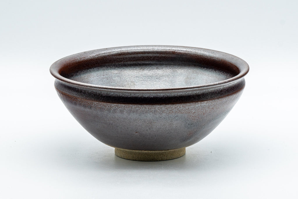 Japanese Matcha Bowl - Satiny Purple Tenmoku-gata Chawan - 250ml