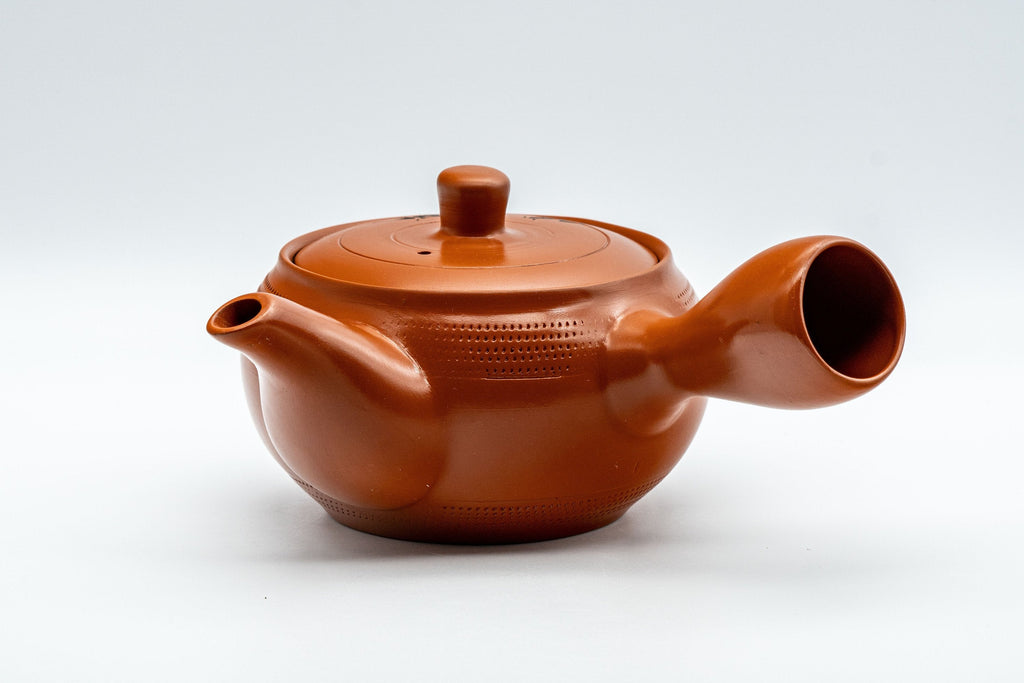 Japanese Kyusu - Bamboo Tokoname-yaki Teapot - 300ml