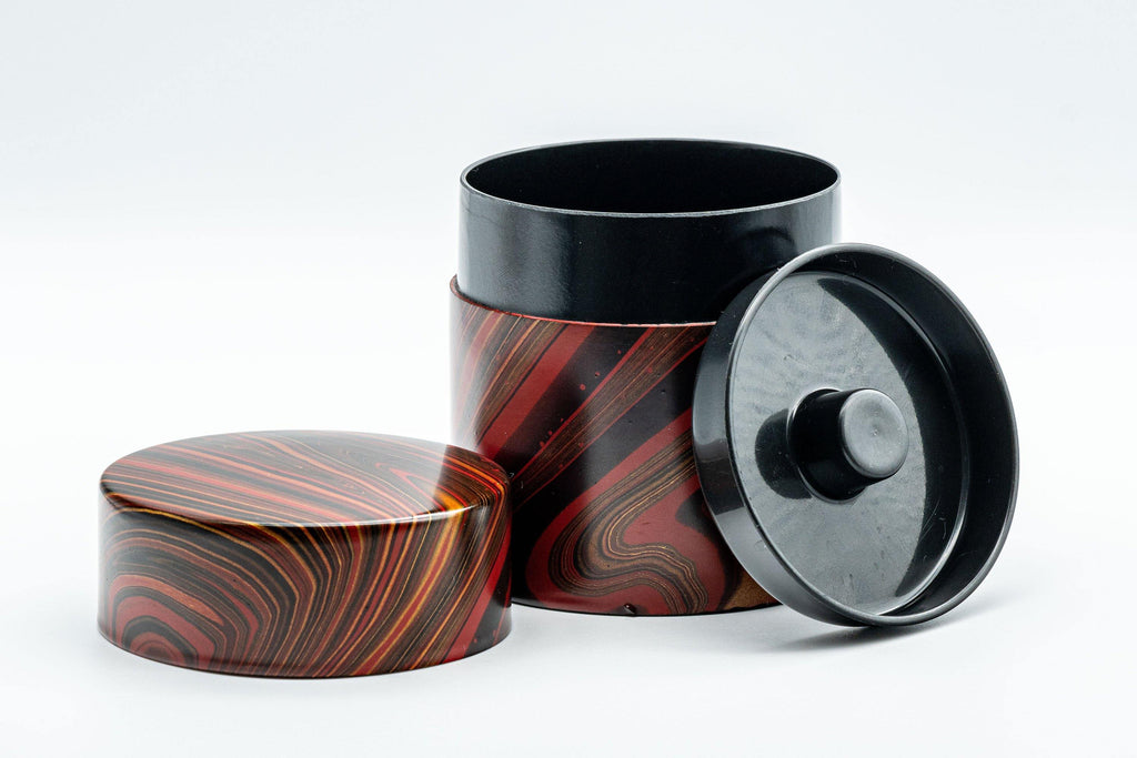 Japanese Chazutsu - Marbled Tea Canister - 220ml