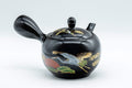 Japanese Kyusu - Black Kurodei Tokoname-yaki Teapot - 400ml